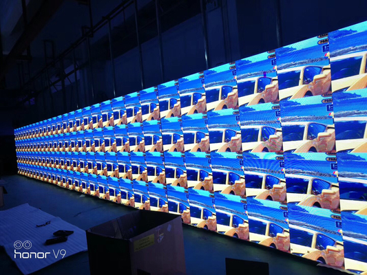 コンサートの段階のLED表示、LEDの速いロックが付いているビデオ壁スクリーンの使用料